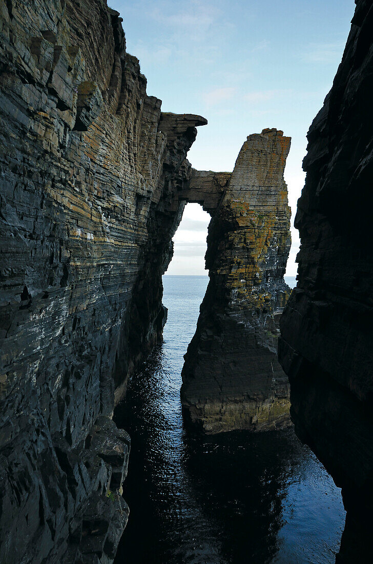 Bridge o Stac, Wick, Highlands, Scotland, Great Britain