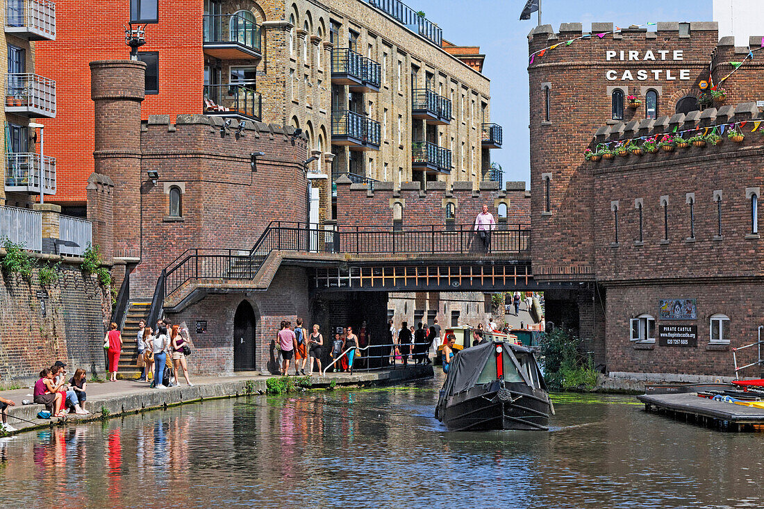The Pirate Castle, Regent's Canal, Camden, London, England, United Kingdom