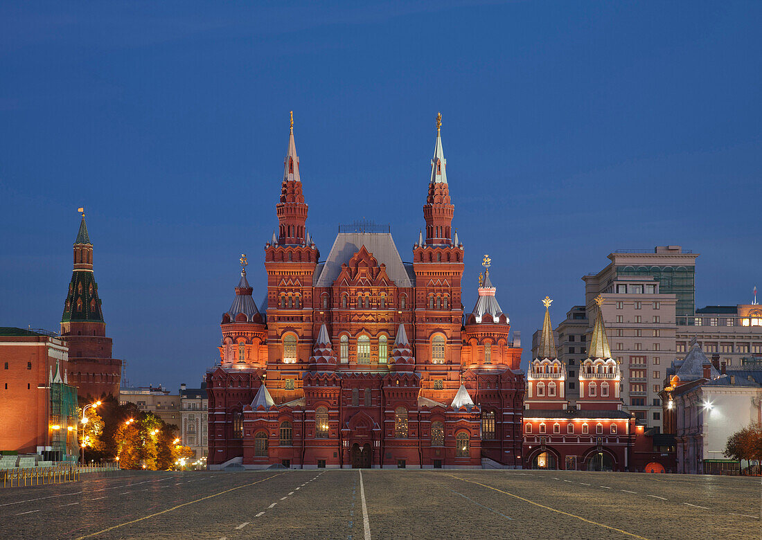 Red Square and State History Museum, Moscow, Russia, Moscow, Russia, Russia