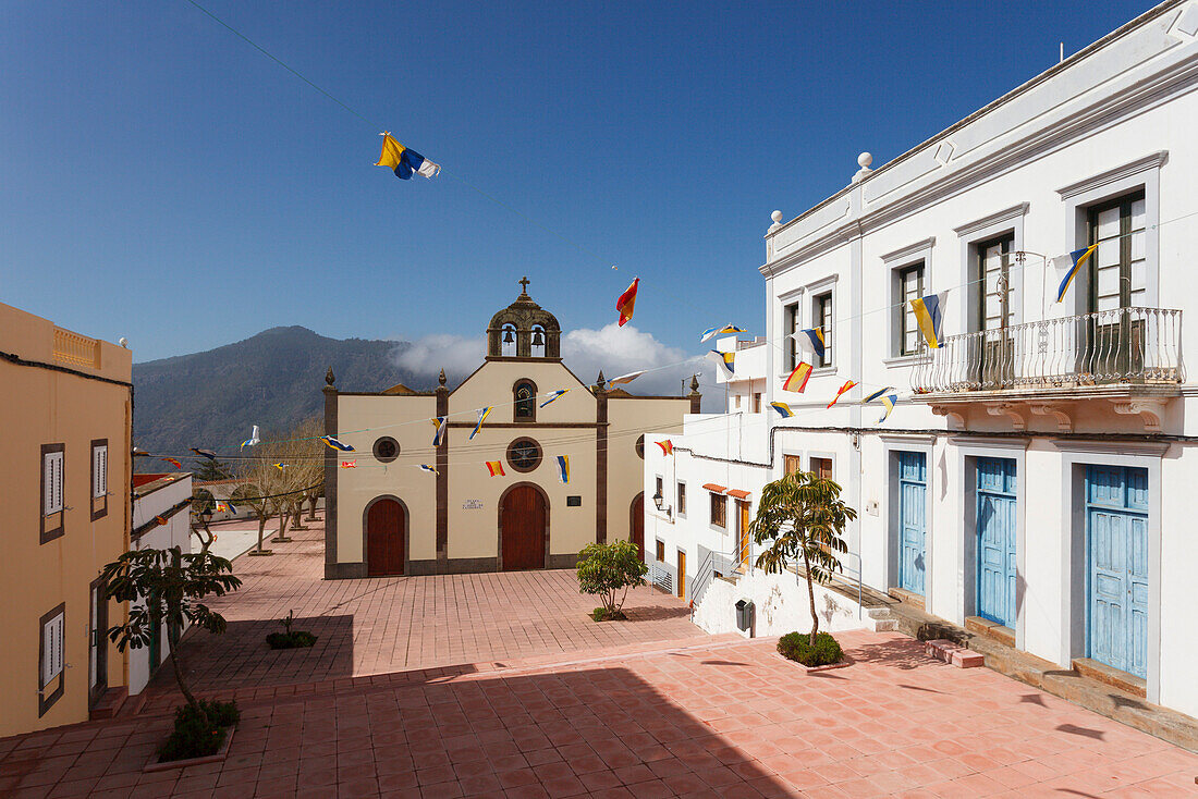 Kirche, San José de Caideros, bei Galdar, Gran Canaria, Kanarische Inseln, Spanien, Europa