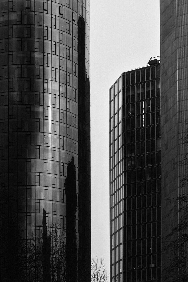 skyscrapers in Frankfurt am Main, Hesen, Germany