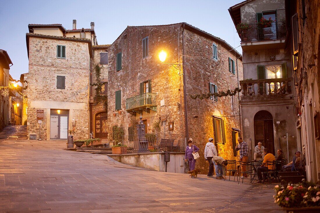 Square, Campagnatico, Grosseto, Tuscany, Italy