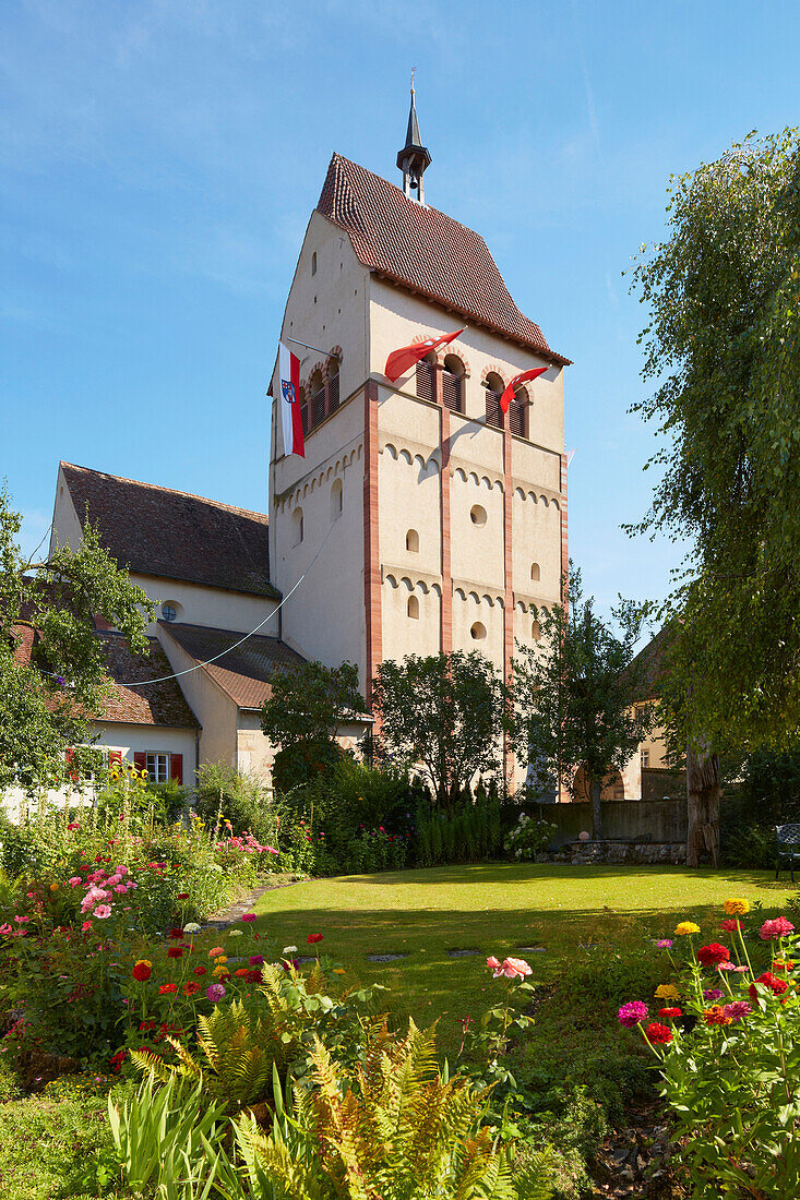 Münster St. Maria und Markus, Mittelzell, Insel Reichenau, Untersee, Bodensee, Baden-Württemberg, Deutschland, Europa
