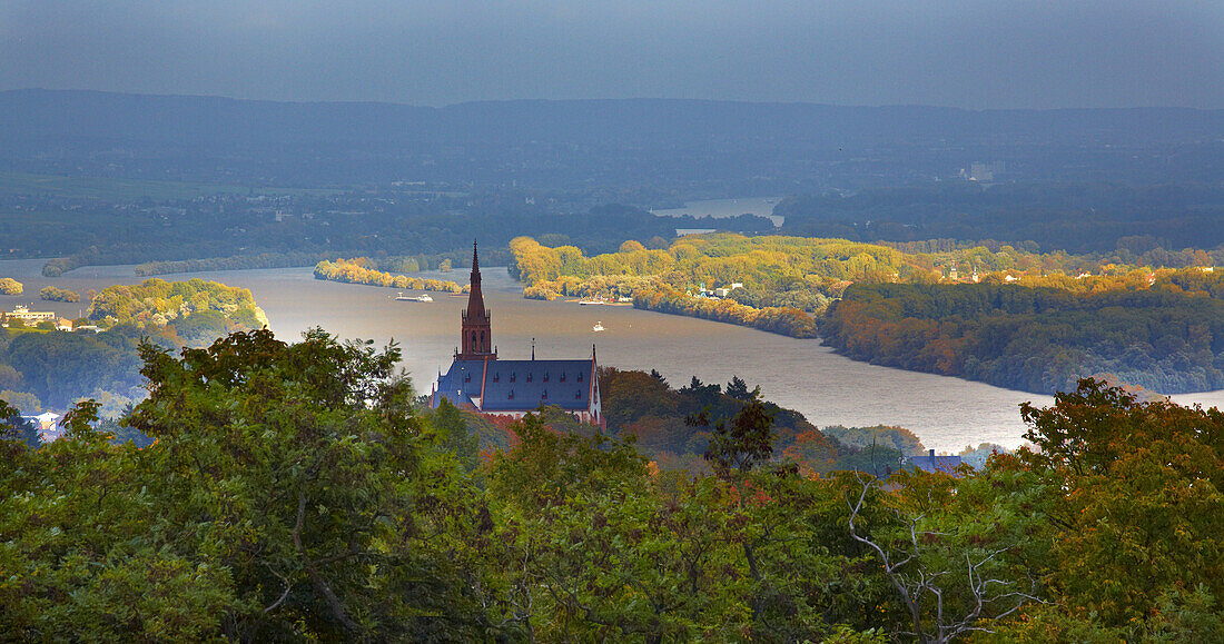 St. Rochus' chapel in Bingen, Mittelrhein, Middle Rhine, Rhineland-Palatinate, Germany, Europe