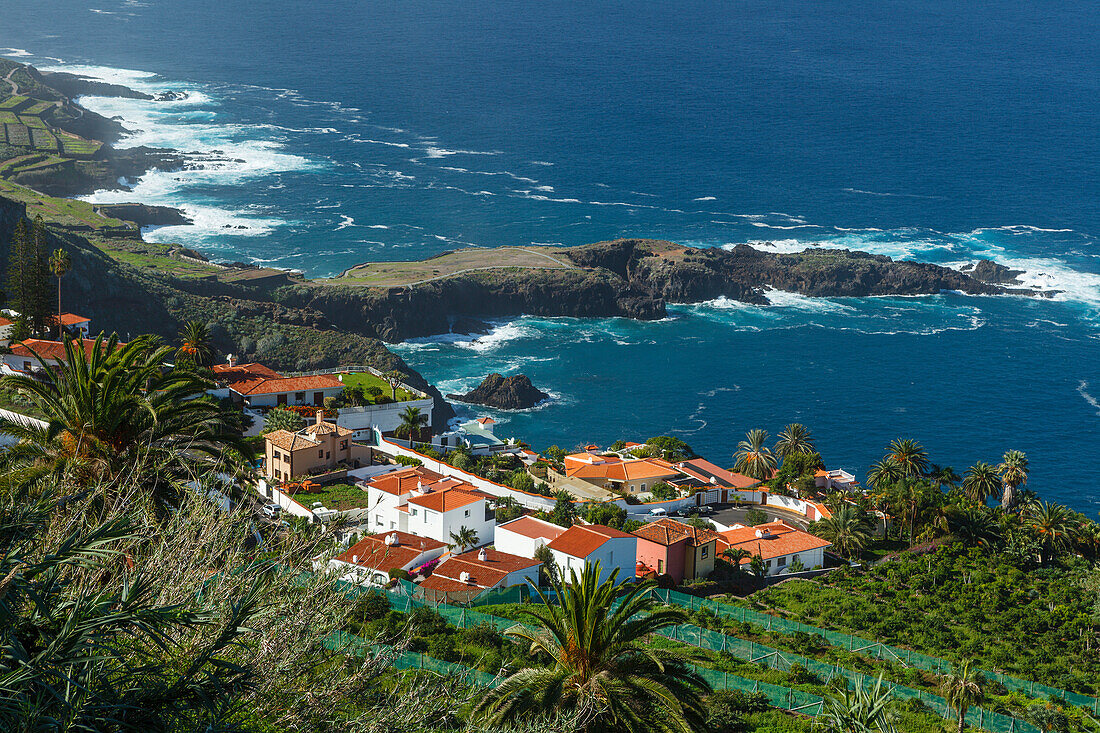 Urbanizacion Los Angeles, coast, Atlantic ocean, El Sauzal, Tenerife, Canary Islands, Spain, Europe