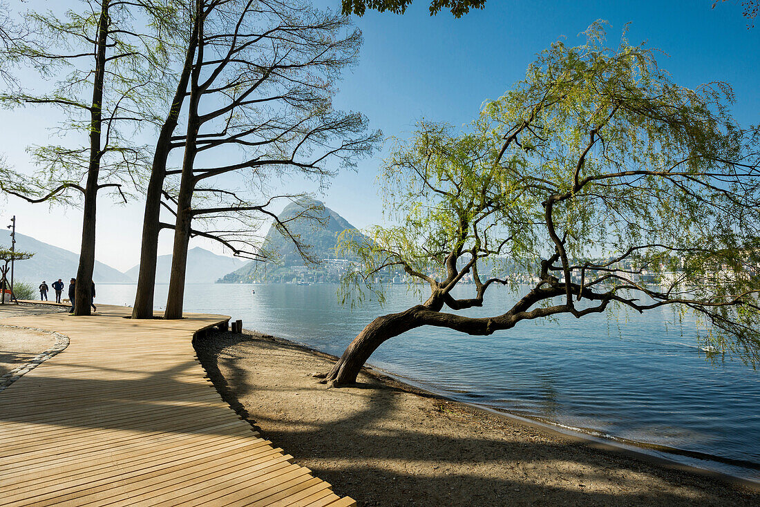 Parco Civico, Lugano, Lake Lugano, canton of Ticino, Switzerland