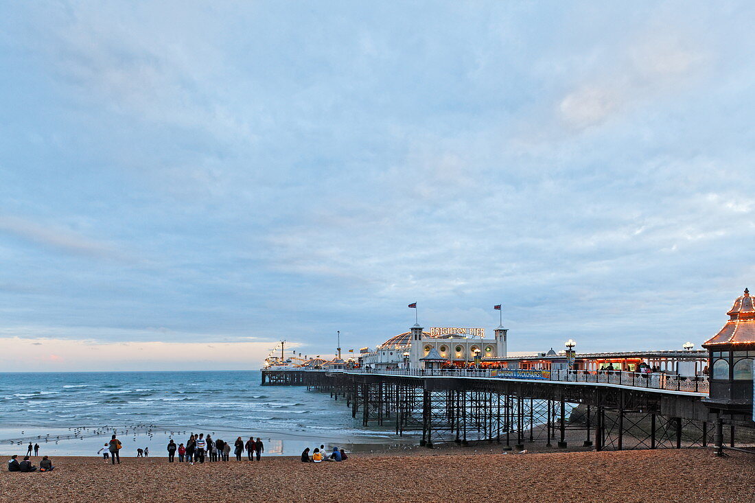 Pier, Brighton, East Sussex, England, Grossbritannien