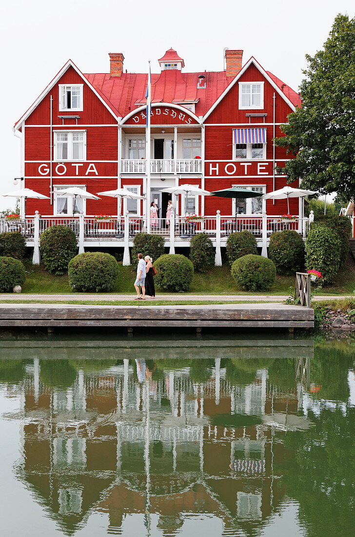 Göta Hotel am Göta Kanal in Borensberg, Schweden