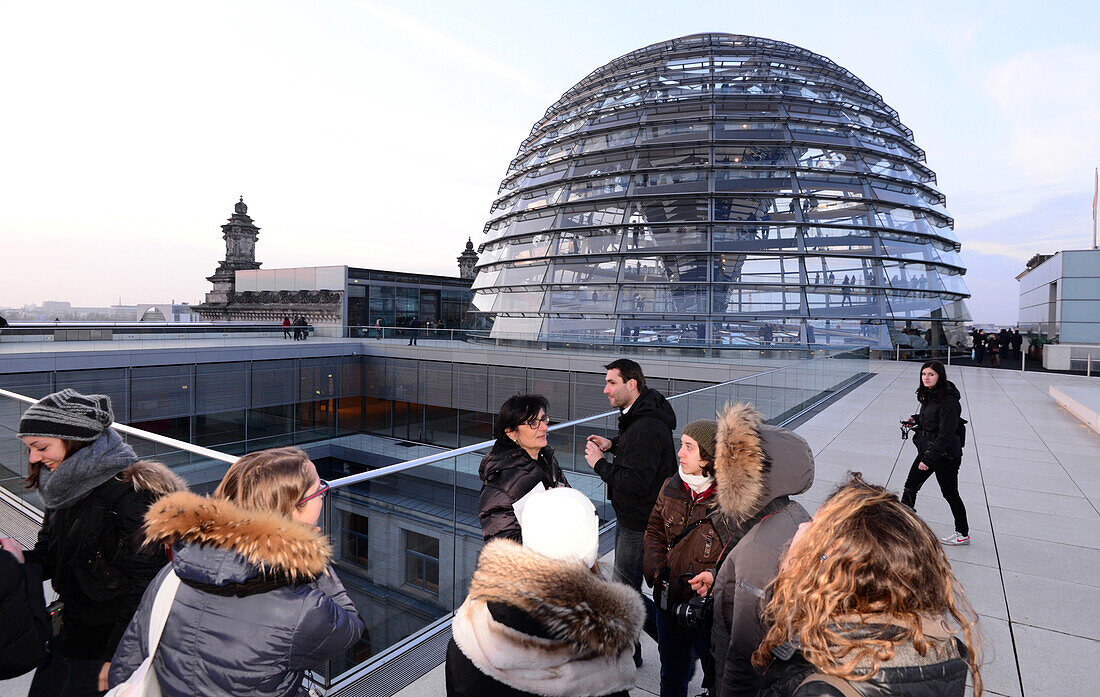 Kuppel vom Reichstag, Berlin, Deutschland