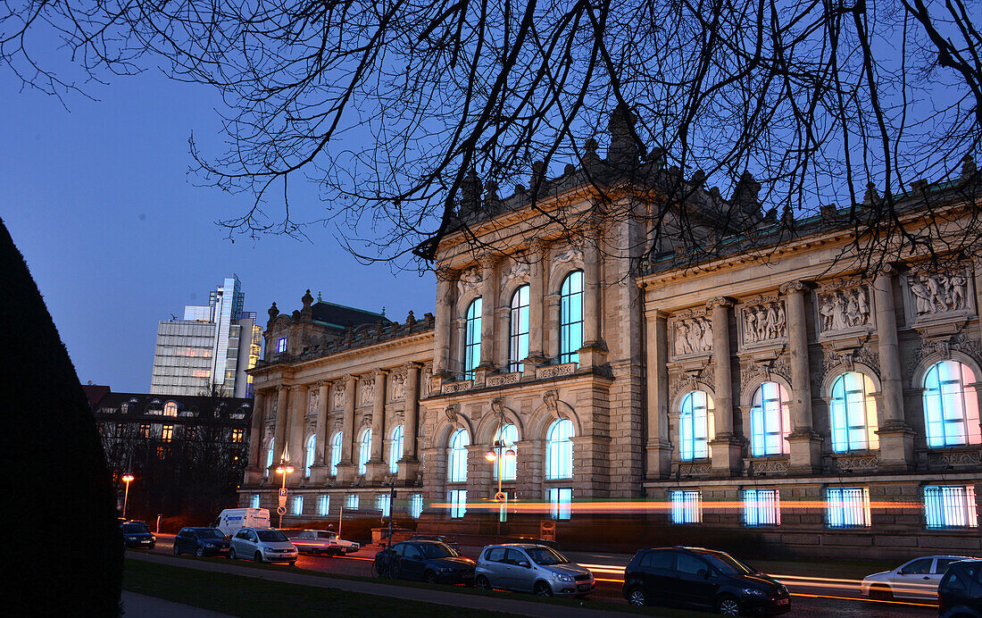 Landes museum and NordLB Bank, Hannover, Lower Saxony, Germany