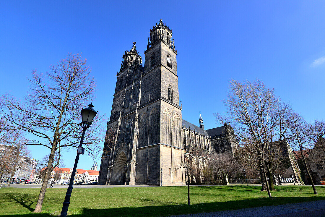 Magdeburg Cathedral, Magdeburger Dom, Magdeburg, Saxony-Anhalt, Germany