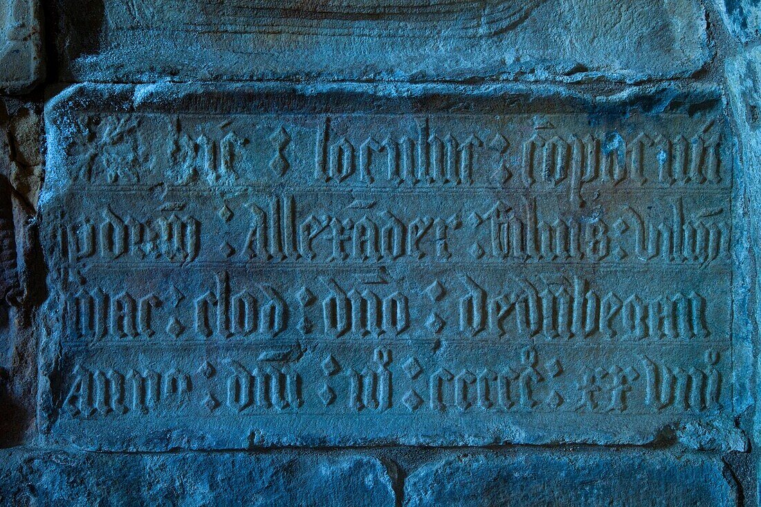 St. Clements Church Tur Chliamain. Rodel Roghadal. South Harris Island. Outer Hebrides. Scotland, UK.