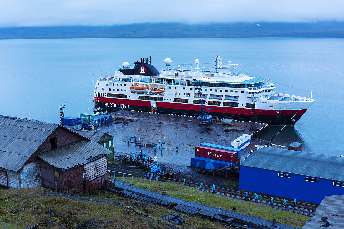 Barentsburg, Svalbard Islands, Arctic Ocean, Norway, Europe.