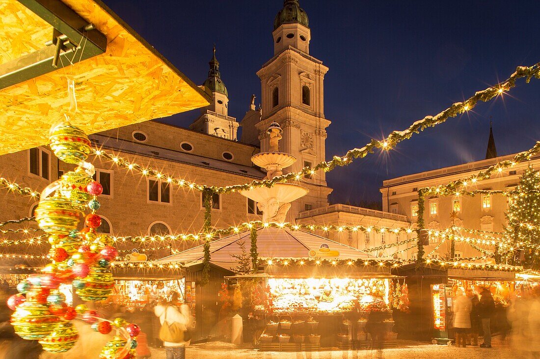 Austria. Salzburg. Christmas Market.