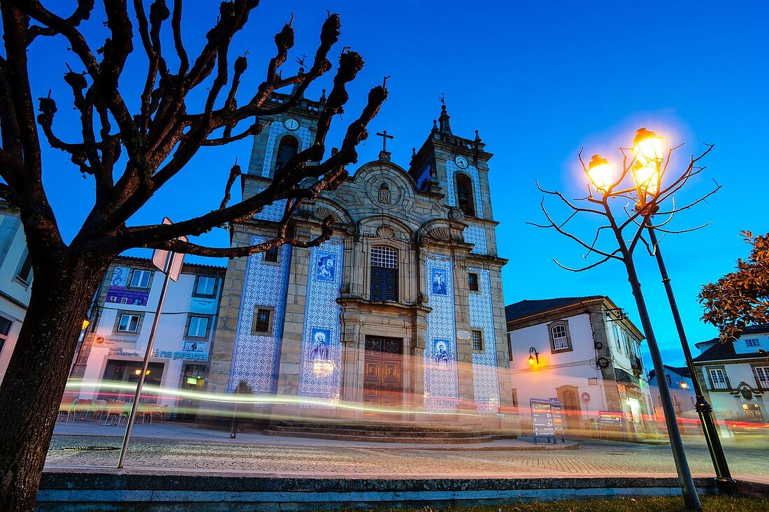 Kirche St. Peter, Hauptkirche von Gouveia, XVII. Jahrhundert, Gouveia, Serra Da Estrela, Beira Alta, Portugal, Europa