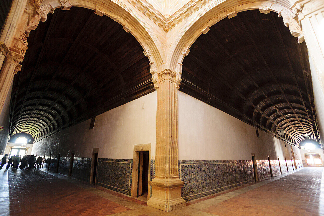 Saal der Schlafzimmer, Kloster Christi, Jahr 1162, Tomar, Bezirk Santarem, Medio Tejo, Region Mitte, Portugal, Europa