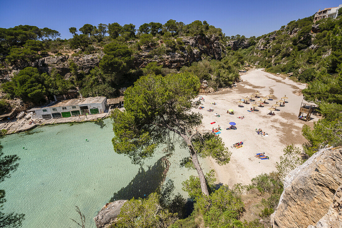 Cala Pi, Llucmajor, Region Migjorn. Mallorca. Balearische Inseln. Spanien