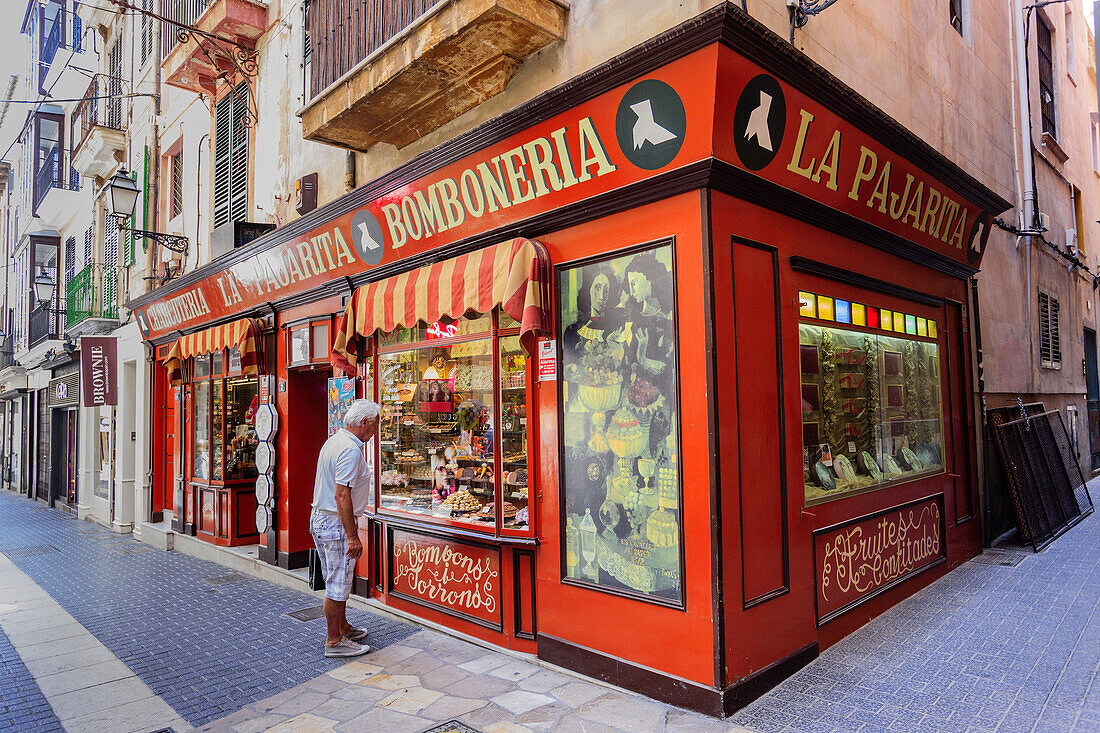 La Pajarita, Chocolatier, Palma, Mallorca, Balearic Islands, spain, europe.