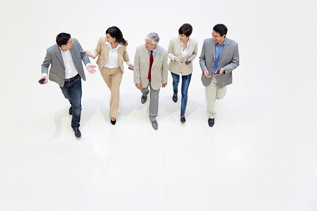 Executives at convention center, Business, Donostia, San Sebastian, Basque Country, Spain.