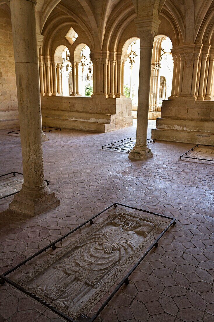 Chapter House of Royal Monastery of Santa Maria de Santes Creus. XIIIth century. Aiguamurcia, Alt Camp, Tarragona, Catalonia, Spain.