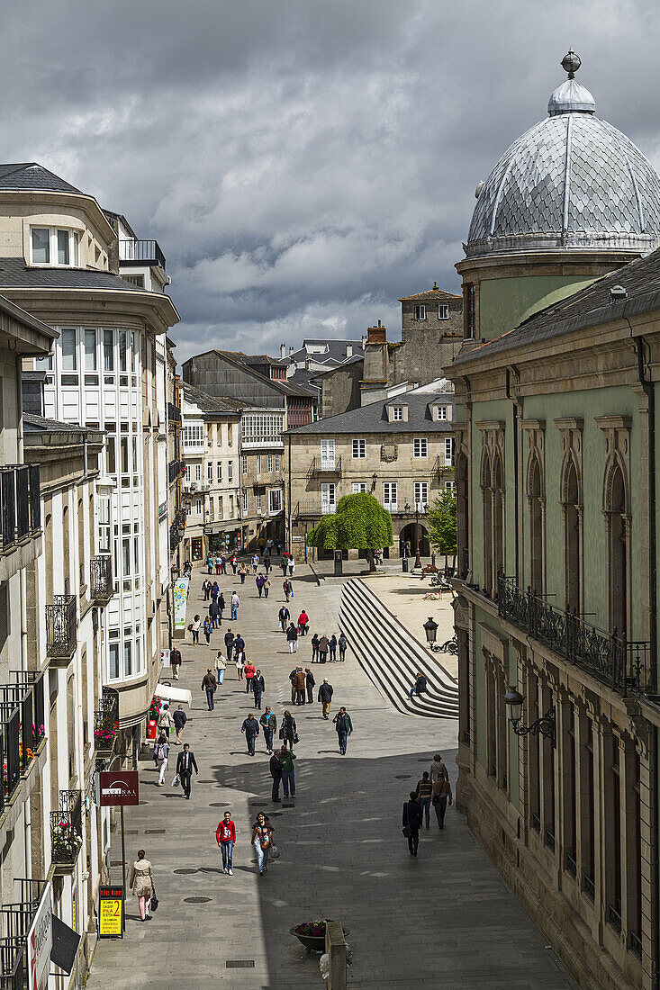 Historical center, Lugo, Galicia, Spain