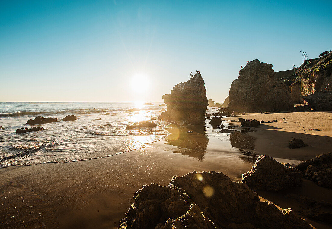 El Matador beach, Malibu, California, USA