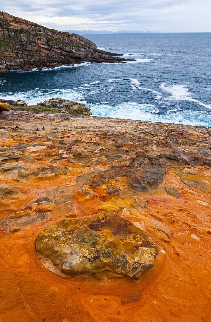 Jaizkibel, Geological formations, Cantabrian Sea, Gipuzkoa, Basque Country, Spain, Europe