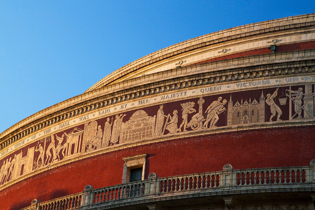 Exterior of Royal Albert Hall, Kensington, London, England, United Kingdom, Europe
