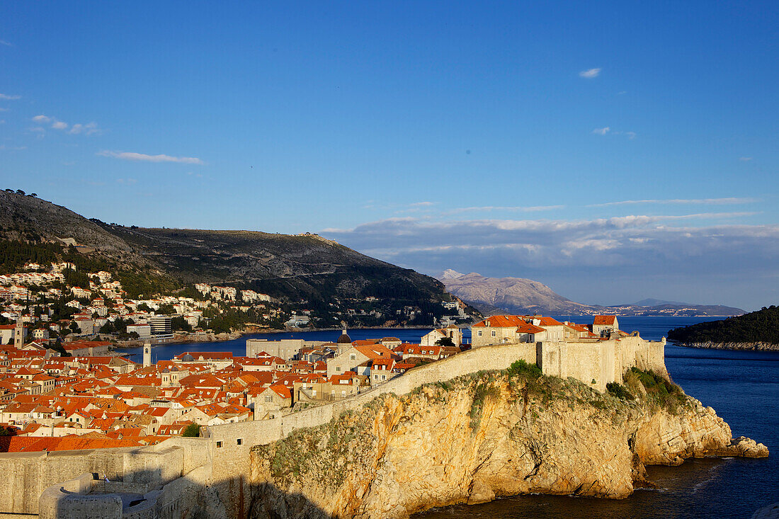 The old town of Dubrovnik, UNESCO World Heritage Site, Croatia, Europe