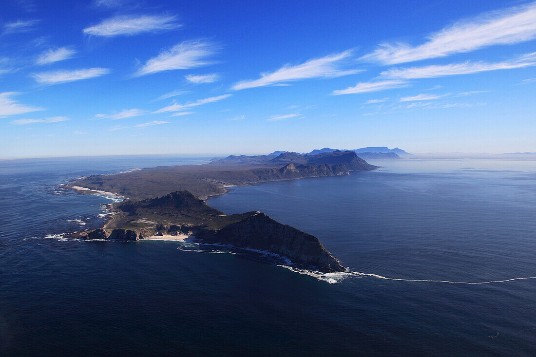 South Africa. Aerial view. Cape Town. Good Hope Cape.