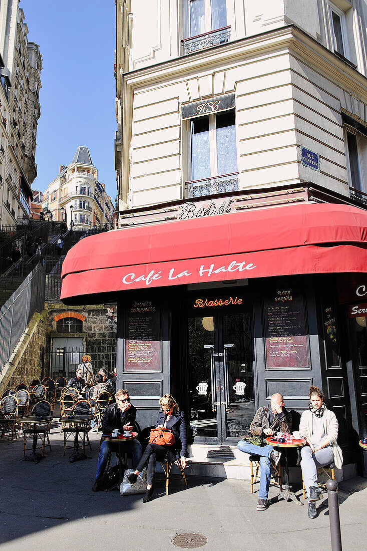 France, Paris, 18th district, District of The Mound Montmartre