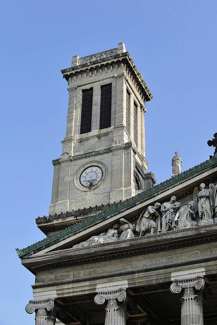 France, Paris, 10th district, Church Saint Vincent-de-Paul