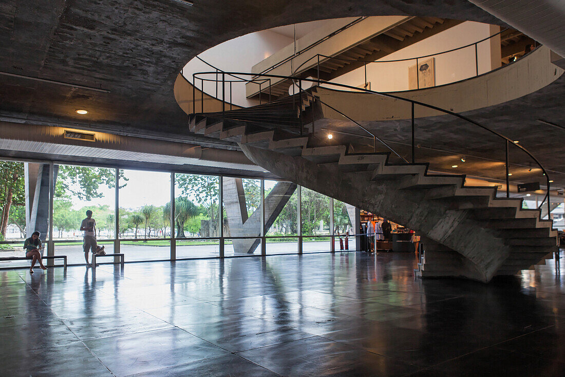 Brazil, Rio de Janeiro, Museum of modern art