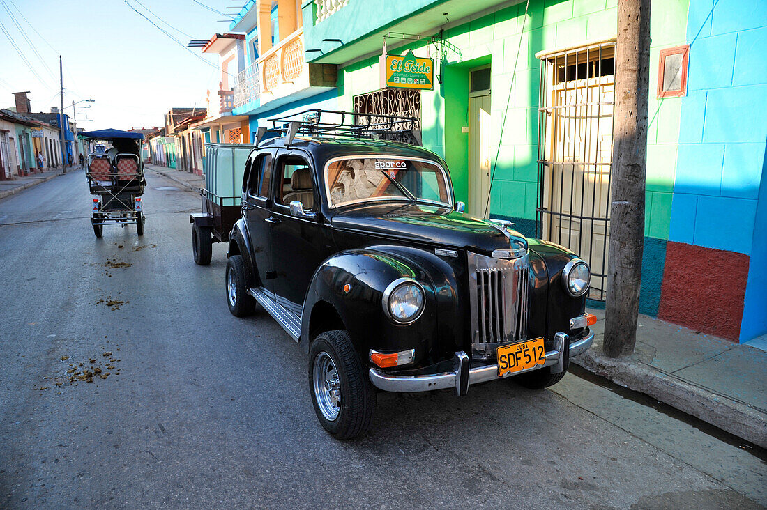 1950s Austin car, Trinidad, Cuba, Caribbean
