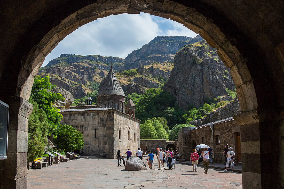 Armenia, Geghard Monastery, Azat Valley (W.H.), Unesco