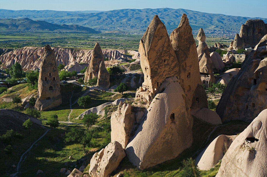 'Fairy Chimneys Houses In Uchisar; Turkey'