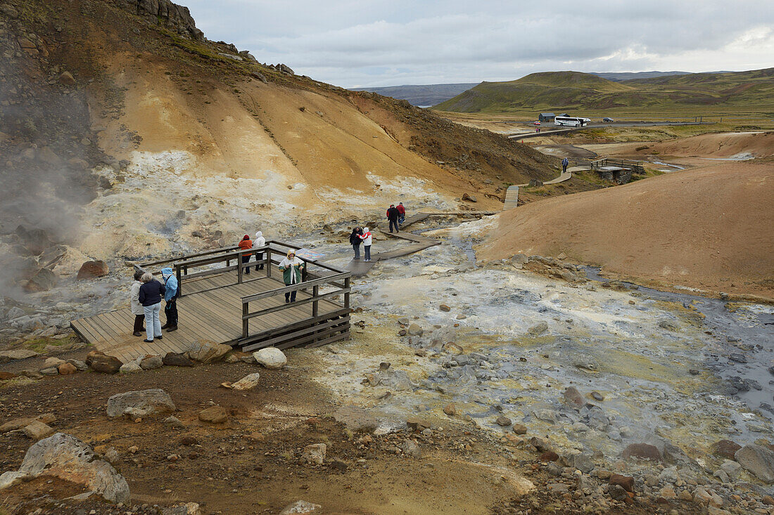 'Geothermal Area; Krysuvik-Seltun, Reykjanes, Iceland'