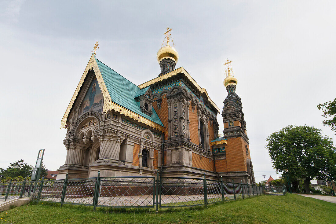 St. Nikolai Russian Chapel in Mathildenhöhe Artists' Colony, Darmstadt, Germany