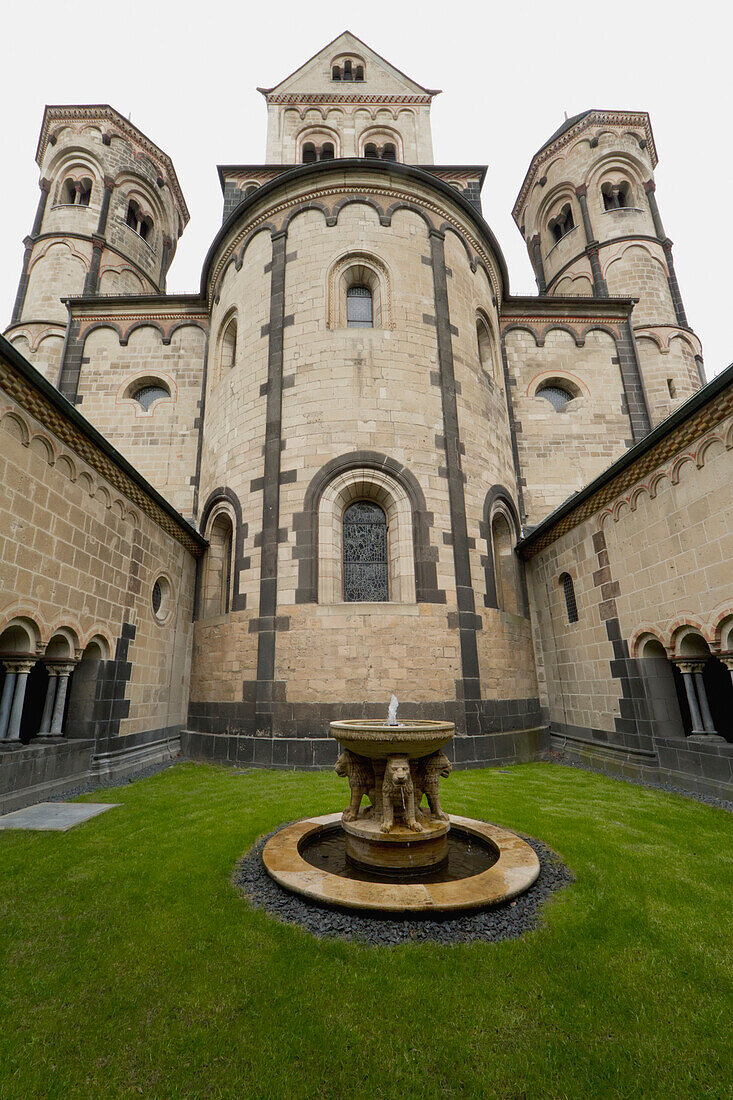 Cloister of Maria Laach Abbey, Germany