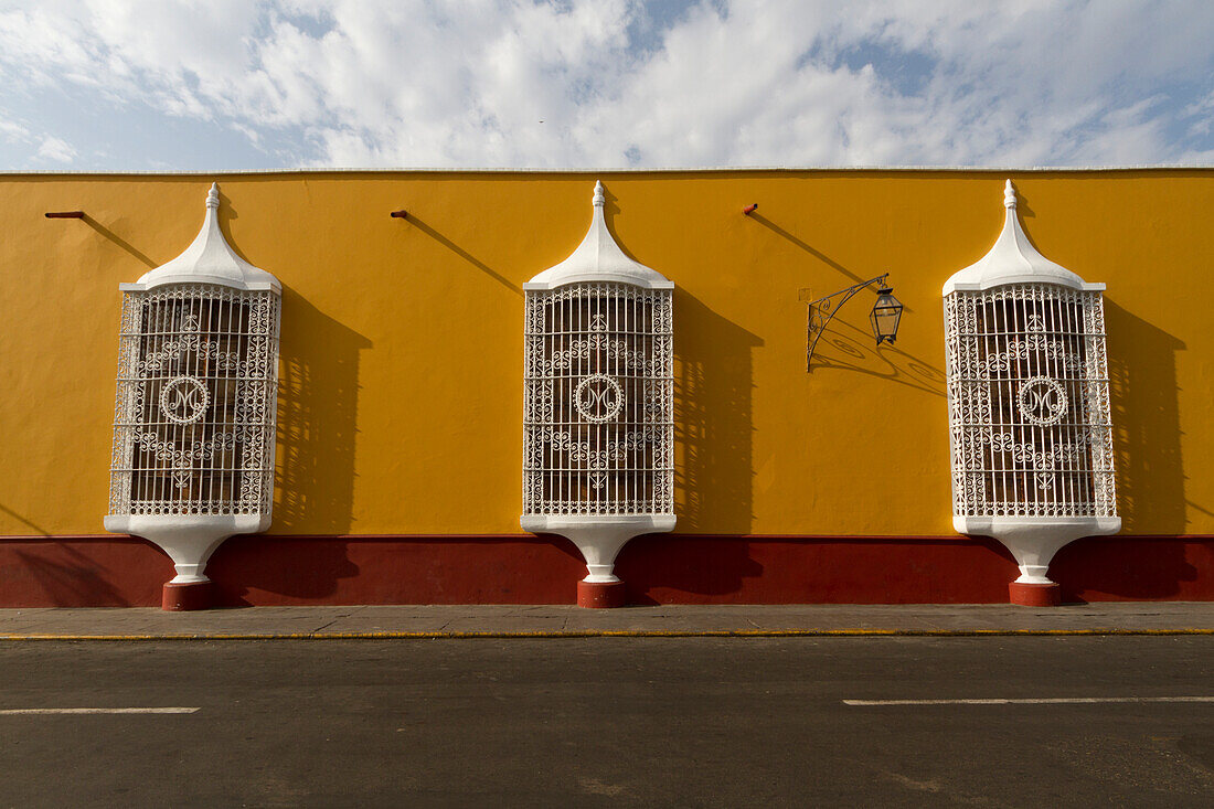 Windows of Casa de la Enmancipación, Trujillo, La Libertad, Peru