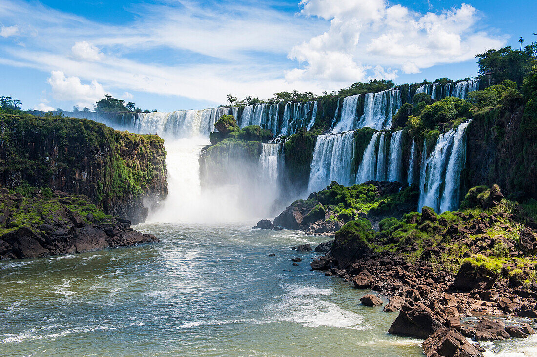 Foz de Iguazu, largest waterfalls, Iguazu National Park, UNESCO World Heritage Site, Argentina, South America