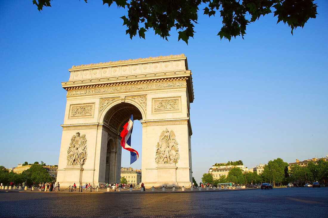 Arc De Triomphe, Champs-Elysees, Paris, France