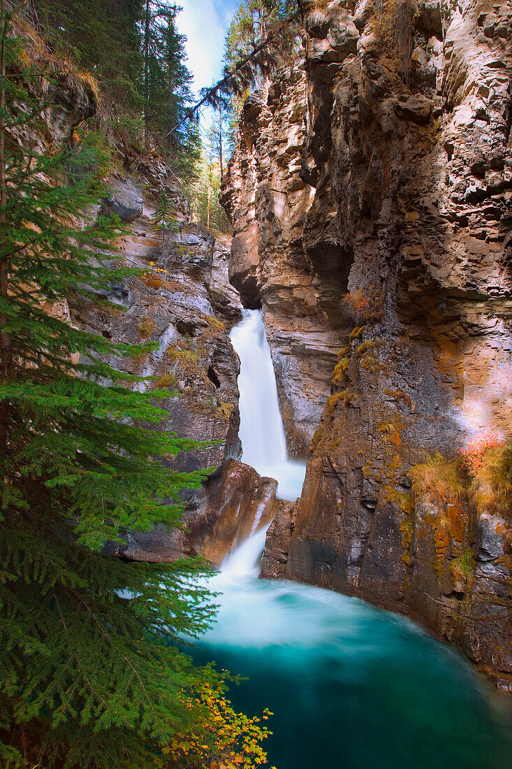 Johnston Canyon In Banff, Alberta, Canada