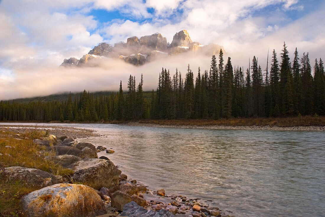 Mountain Landscape, Banff National Park, Alberta, Canada