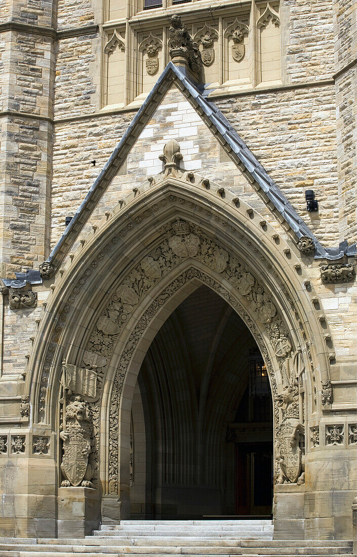 Front Entrance, Parliament Building, Ottawa, Ontario, Canada