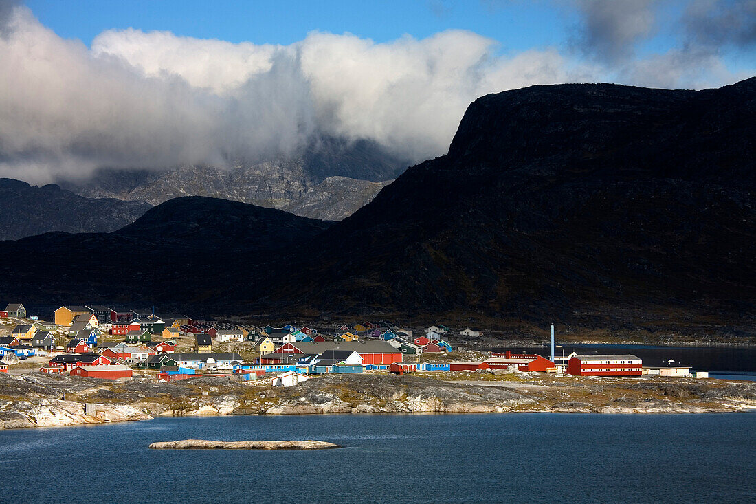 Port Of Nanortalik, Island Of Qoornoq, Province Of Kitaa, Southern Greenland, Greenland, Kingdom Of Denmark