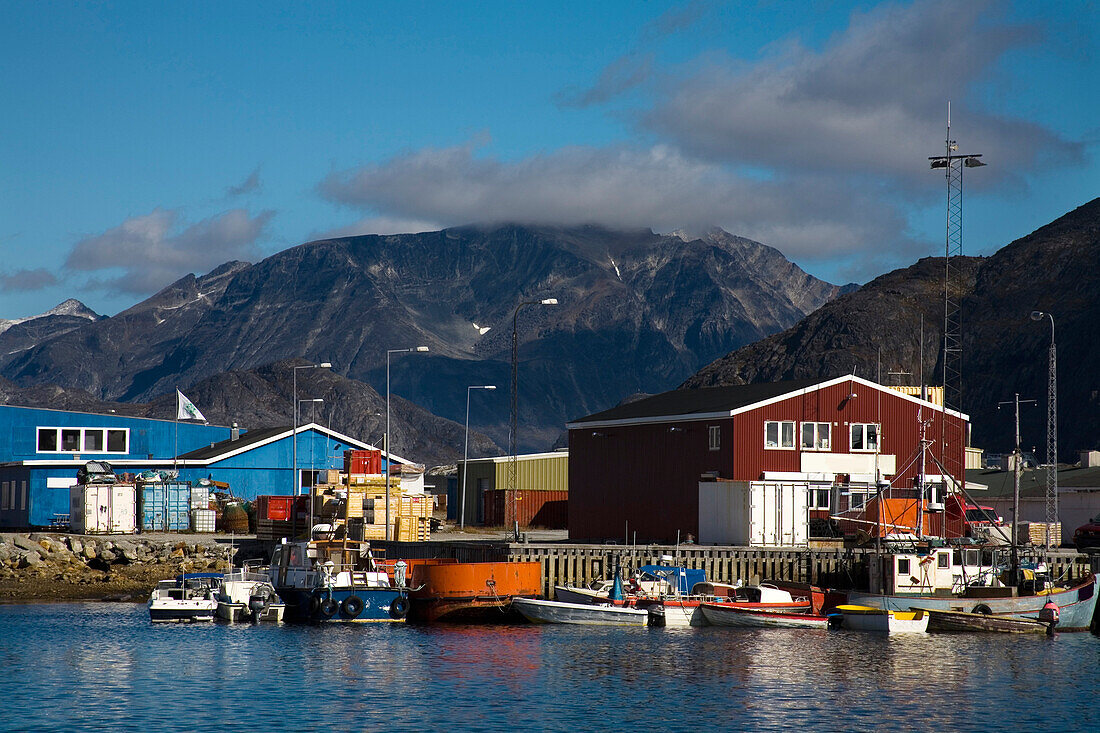 Port Of Nanortalik, Island Of Qoornoq, Province Of Kitaa, Greenland, Kingdom Of Denmark