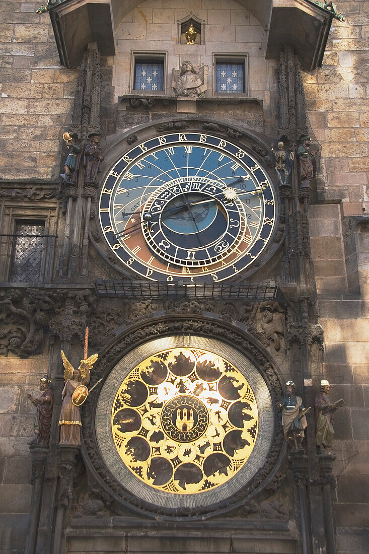 Prague Astronomical Clock, Old Town Square, Prague, Czech Republic