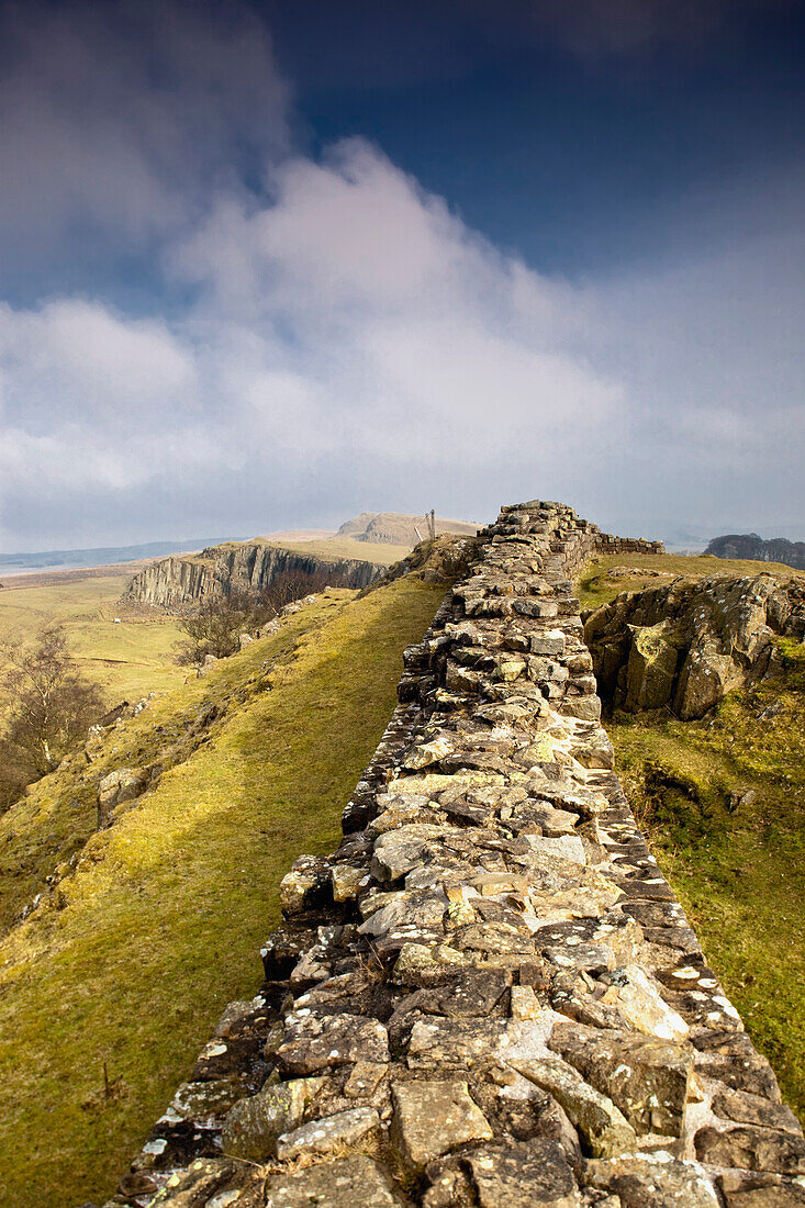'Northumberland, England; Hadrian's Wall'