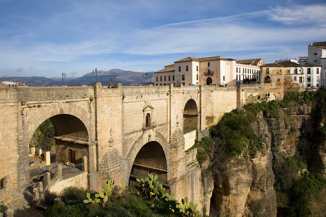 'Ronda, Andalusia, Spain; The Bridge In The City'
